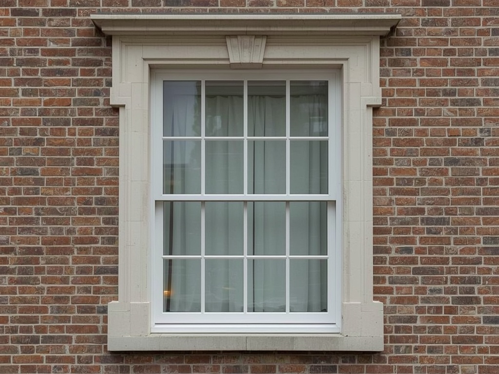 Jaren 70 woning Meerzicht Zoetermeer opgeknapt met witte kunststof kozijnen inclusief klassieke roedeverdeling