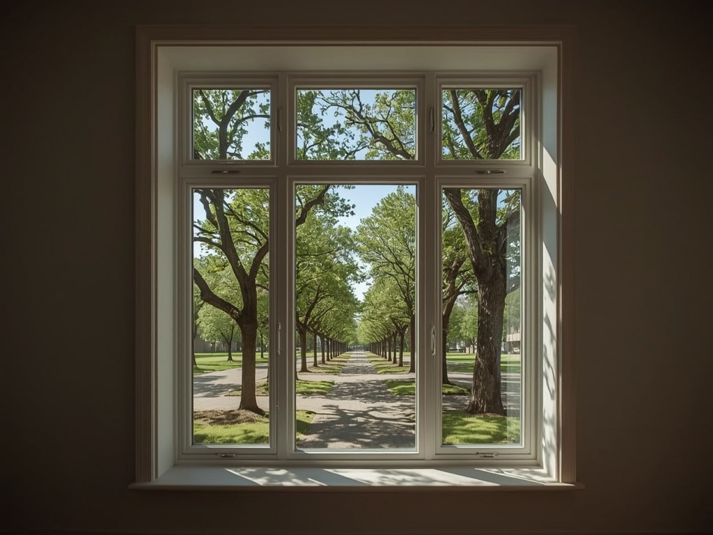 Lichte woonkamer Nootdorp met uitzicht door hoge glazen kunststof pui op tuin