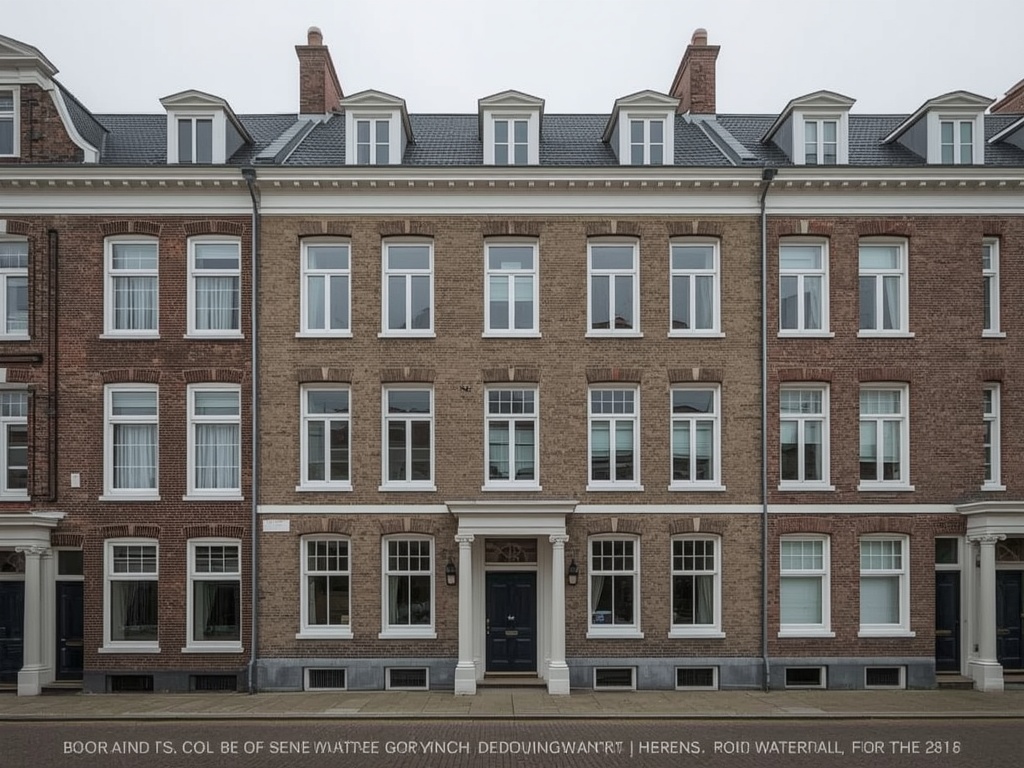 Moderne nieuwbouwwoning in Oosterheem Zoetermeer met strakke zwarte kunststof kozijnen en veel daglicht